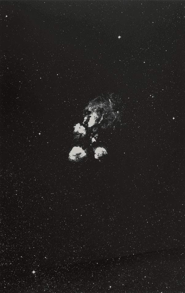 Thomas Ruff, ‘17h12m-35 degree ’, 1990, Print, Grano-lithograph, null,