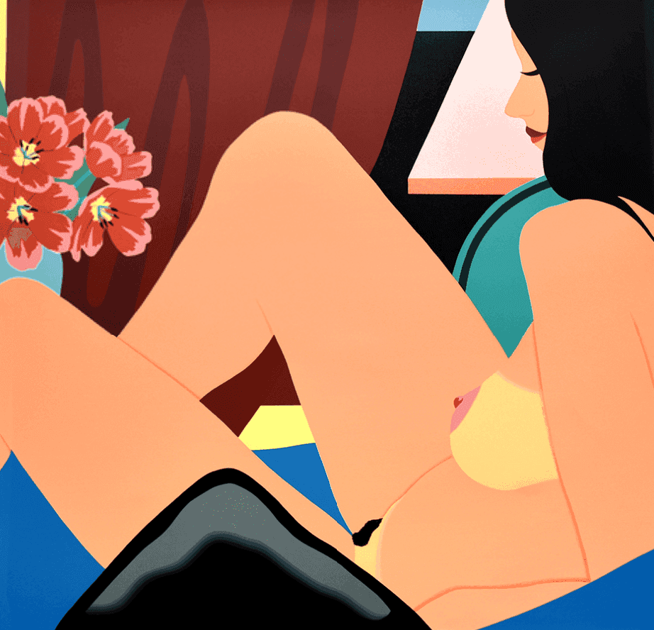 Tom Wesselmann, ‘Helen Nude’, 1981, Print, Color screenprint on wove paper., Transworld Art Inc., Numbered