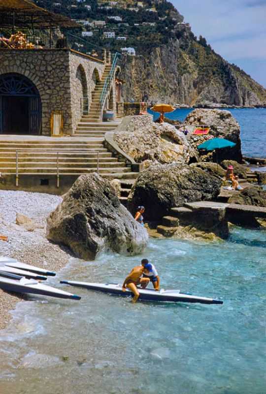 Toni Frissell, ‘Canoeing In Capri’, 2020, Print, Fine Art Archival Photographic Prints, null,