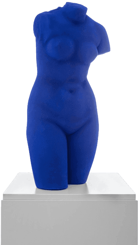 Yves Klein, ‘Venus d'Alexandrie’, 1962, Sculpture, Painted plaster cast, null,