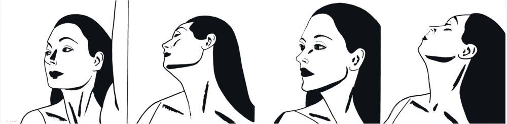 Alex Katz, ‘Laura IV’, 2018, Print, Photoengraving and aquatint on Saunders Waterford Smooth HP High White 425 gsm, null, Numbered