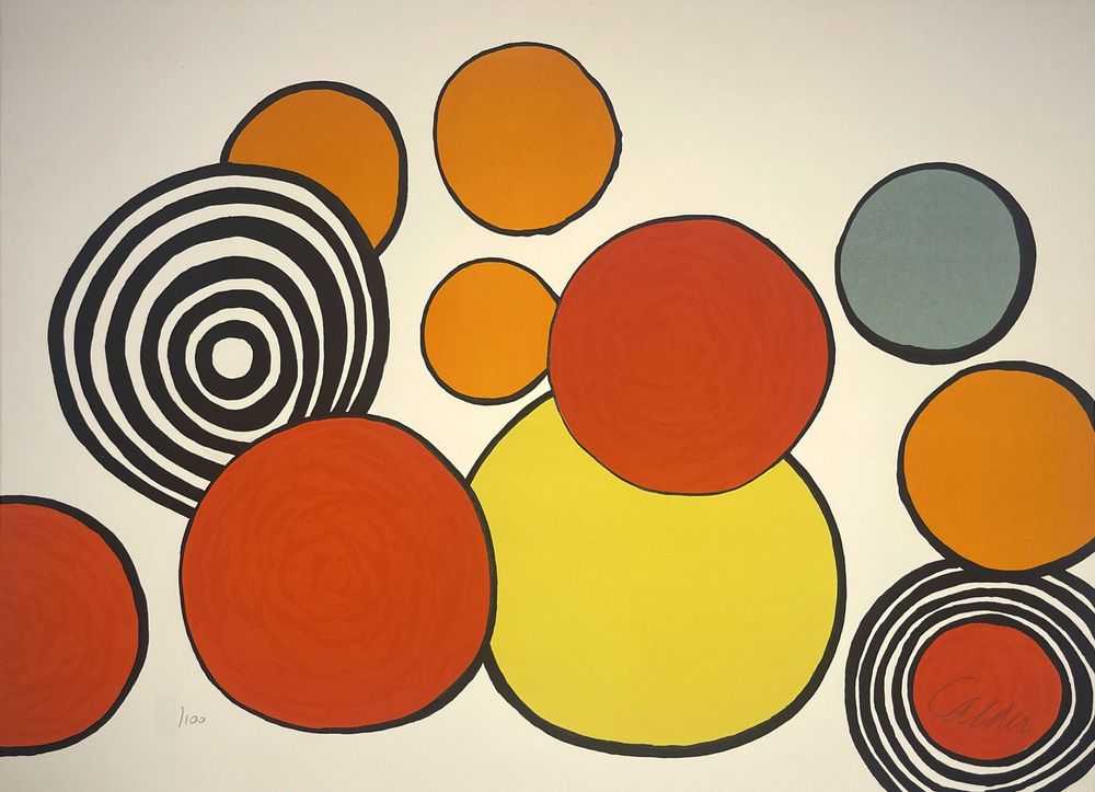 Alexander Calder, ‘Taches de Rousser - Freckles from La Memoire Elementaire’, 01-01-1970, Print, Lithograph, null, Numbered