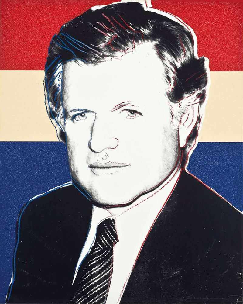 Andy Warhol, ‘Edward Kennedy (FS II.241)’, 1980, Print, Screenprint with Diamond Dust on Lenox Museum Board, Kennedy for President Committee, Numbered
