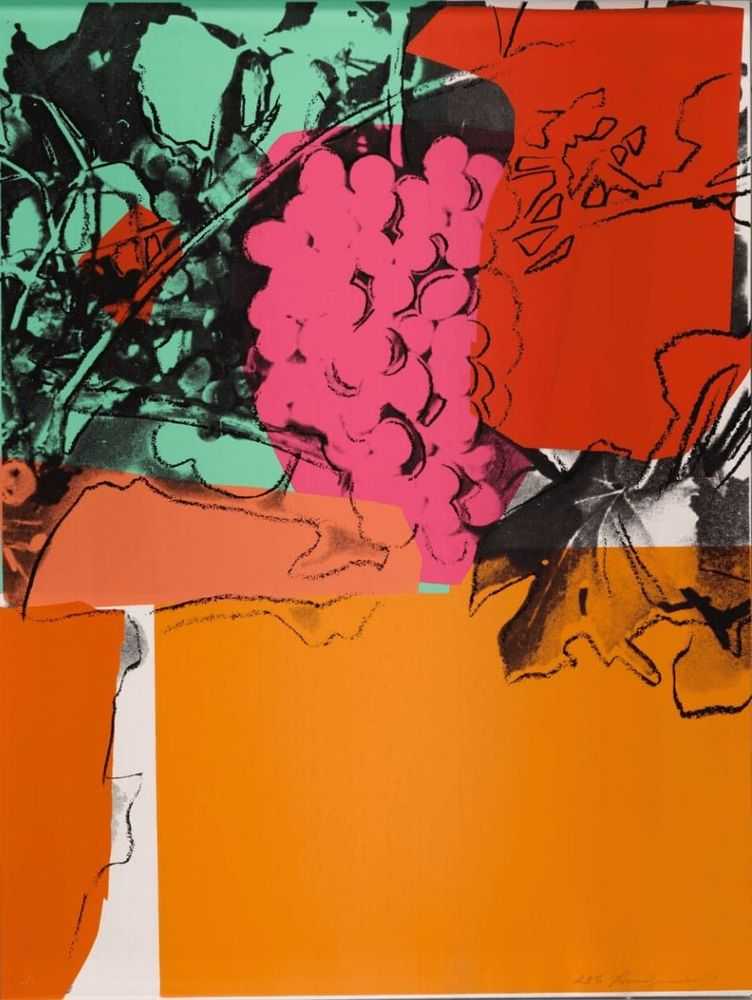 Andy Warhol, ‘Grapes (FS II.190)’, 1979, Print, Portfolio of Six screenprints on Strathmore Bristol Paper, Andy Warhol Enterprises, Inc., Numbered