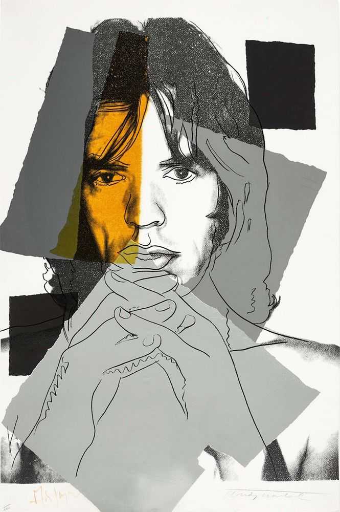 Andy Warhol, ‘Mick Jagger (FS II.147)’, 1975, Print, Screenprint on Arches Aquarelle (Rough) paper, Seabird Editions, Numbered