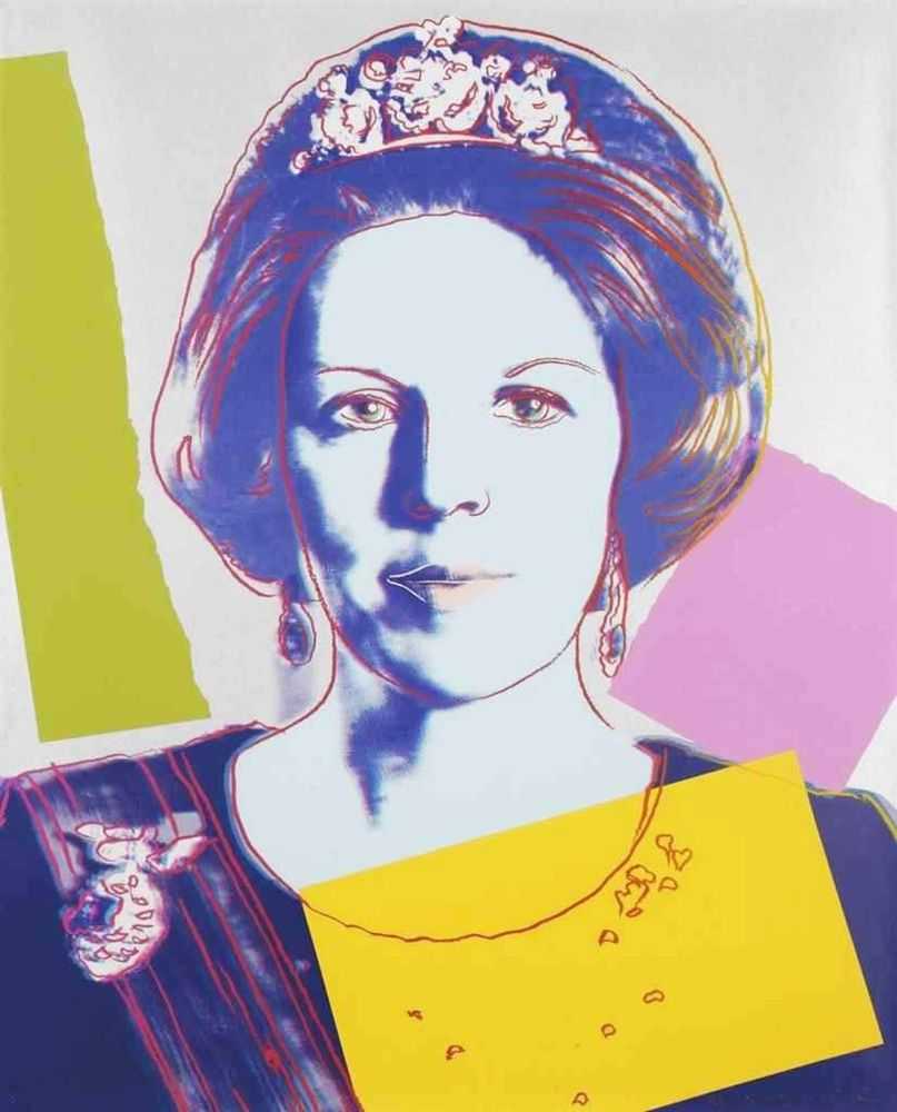 Andy Warhol, ‘Queen Beatrix of the Netherlands (FS II.340)’, 1985, Print, Screenprint on Lenox Museum Board, George C.P. Mulder, Numbered