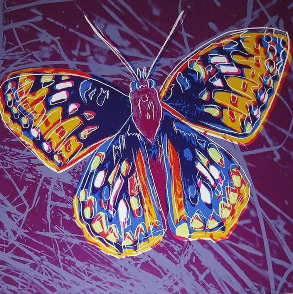 Andy Warhol, ‘San Francisco Silverspot (FS II.298)’, 1983, Print, Screenprint on Lenox Museum Board, Ronald Feldman Fine Arts, Inc., Numbered