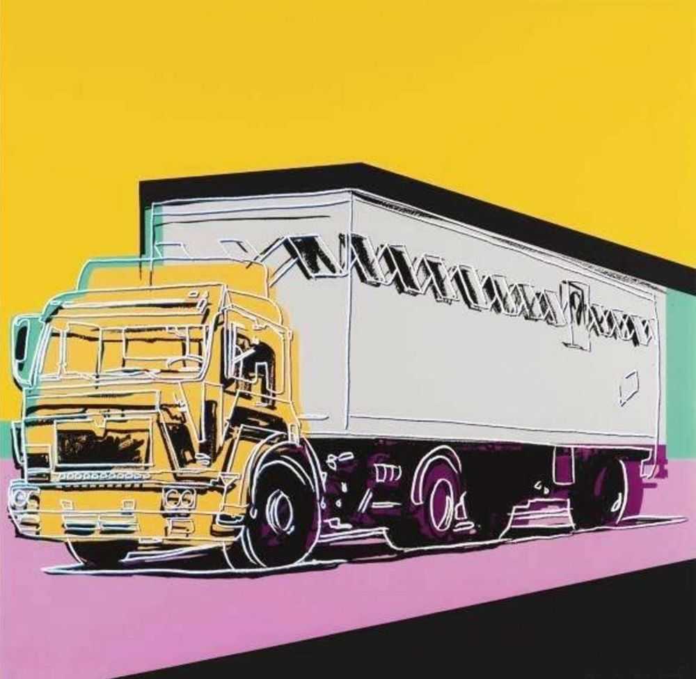 Andy Warhol, ‘Truck (FS II.367)’, 1985, Print, Screenprint on Lenox Museum Board, Bundesverband des Deutschen Güterfernverkehrs, Numbered