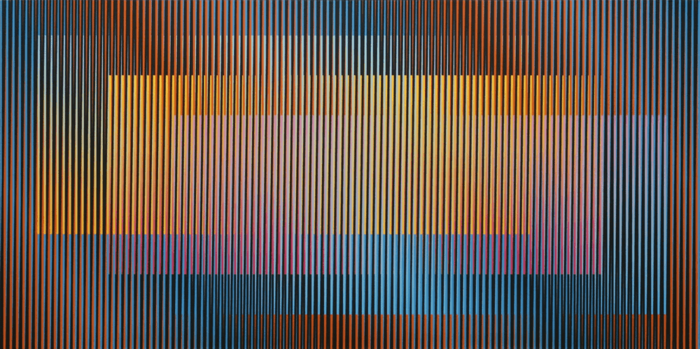 Carlos Cruz-Diez, ‘Induction Chromatique Fedix III’, 2010, Print, null, null,