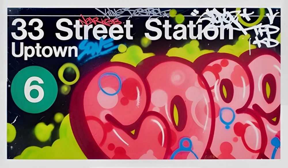 Cope2, ‘33rd Street Station’, 11-03-2020, Print, Giclee Print, 1xRUN,