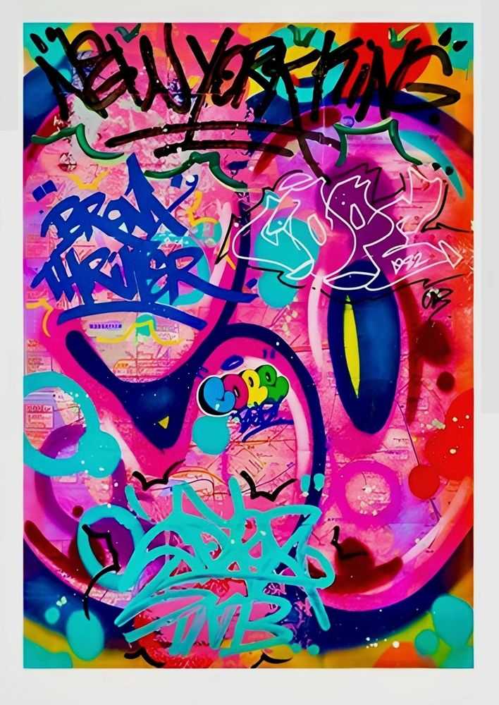 Cope2, ‘New York City Subway Map III (Standard Edition)’, 23-04-2019, Print, Giclee Print, 1xRUN, Numbered