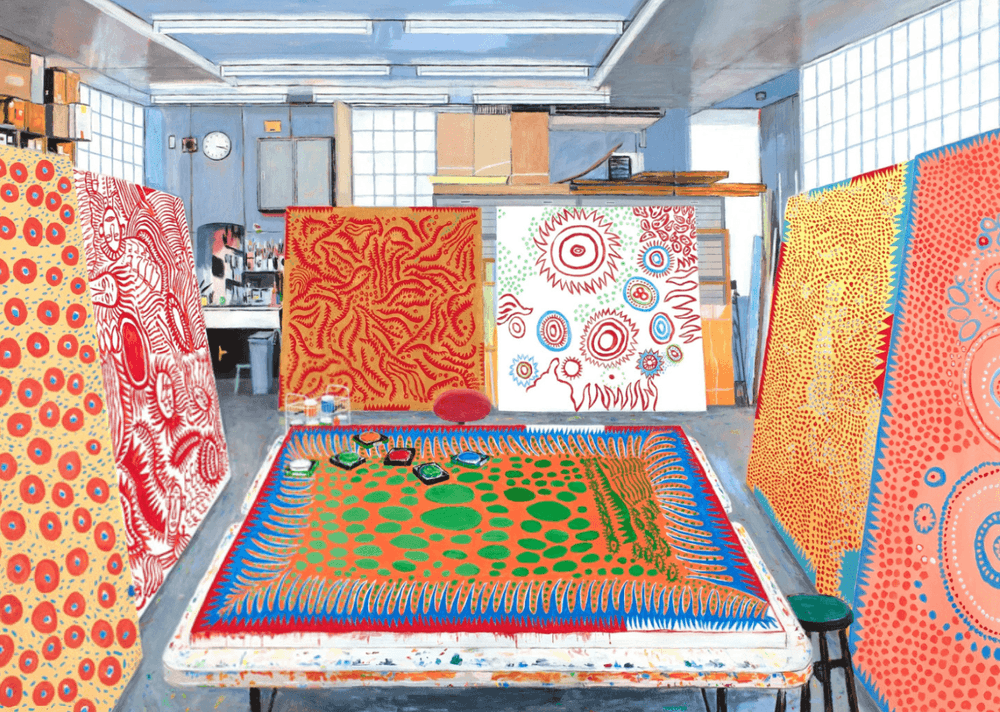 Damian Elwes, ‘Kusama's Studio II’, 2020, Print, Archival pigment print on Hahnemuhle 300gsm German Etching paper, null, Numbered