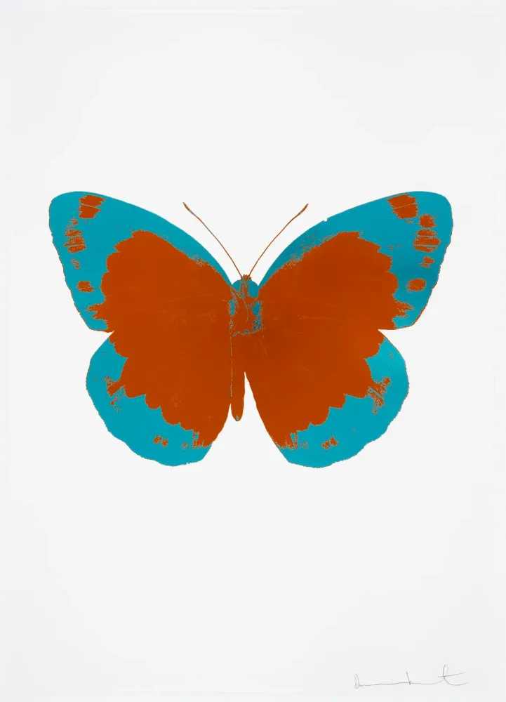 Damien Hirst, ‘The Souls II - Prairie Copper - Topaz - Blind Impression’, 2010, Print, 2 colour foil block on 300gsm Arches 88 archival paper., Paul Stolper and Other Criteria, Numbered