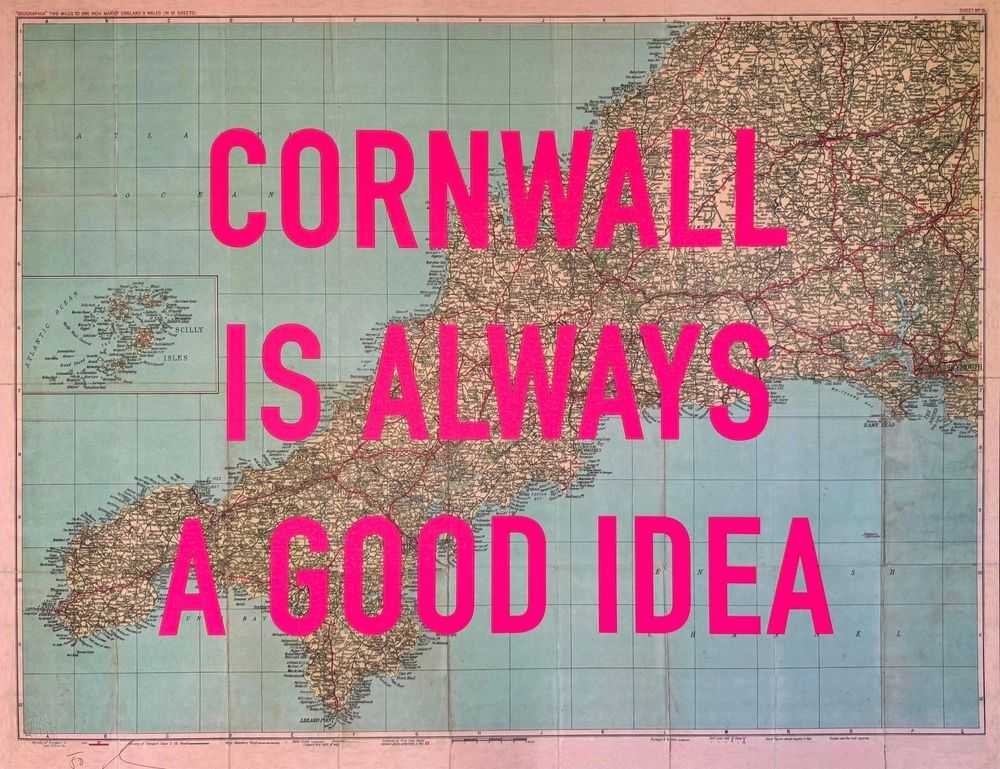 Dave Buonaguidi, ‘Cornwall Is Always A Good Idea’, 2022, Print, Lithograph with screenprint, null, Numbered