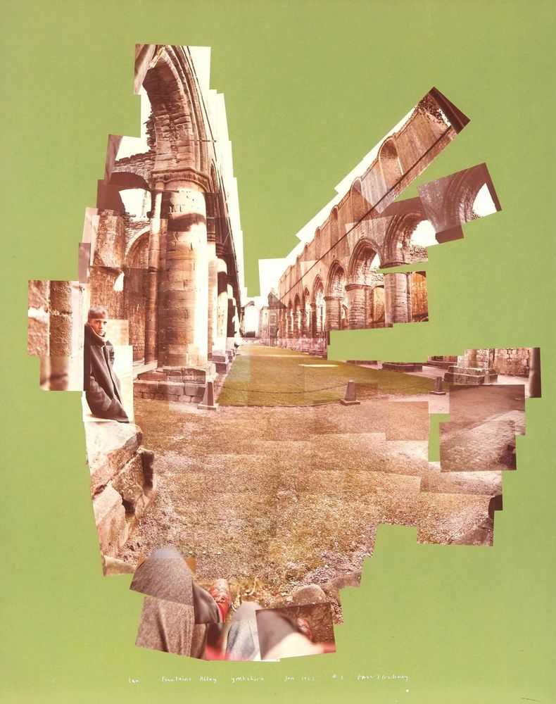 David Hockney, ‘Ian Fountains Abbey, Yorkshire, January 1983’, 1983, Print, Photo-based artwork, null, Numbered