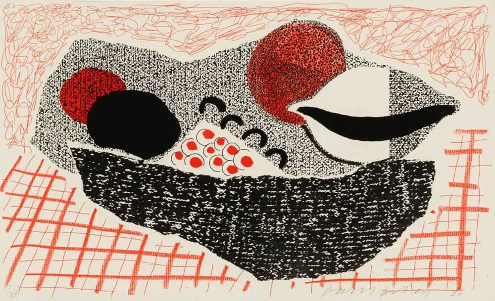 David Hockney, ‘Lemons And Oranges’, 1986, Print, Silkscreen work, null, Numbered