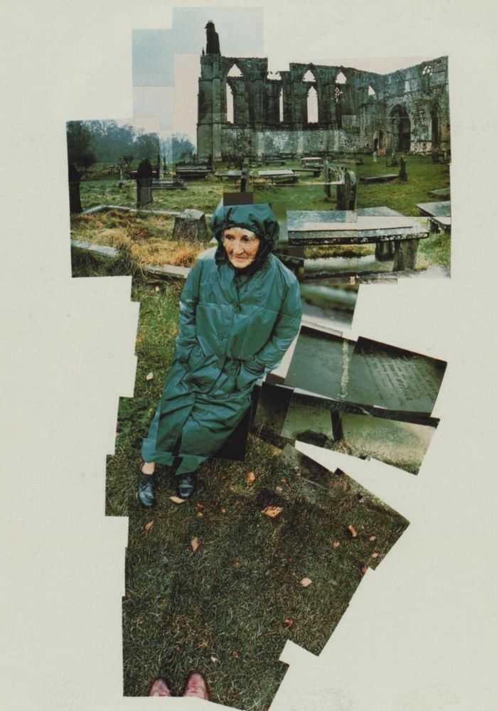 David Hockney, ‘My Mother, Bolton Abbey, Yorkshire, November’, 1982, Print, Fine art photo, null, Numbered