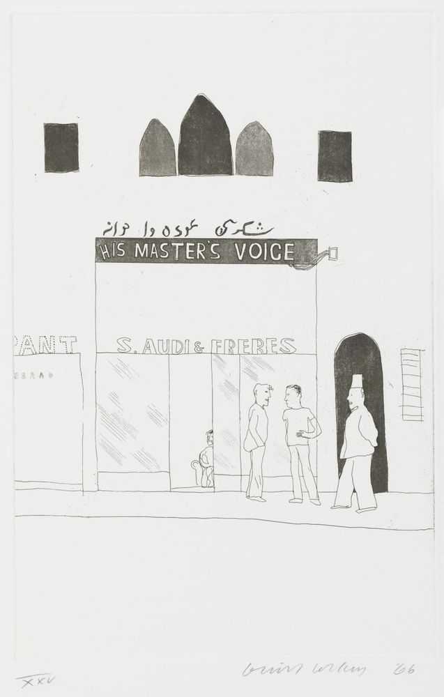 David Hockney, ‘The Shop Window Of A Tobacco Store’, 1966, Print, Fine art photo, null, Numbered
