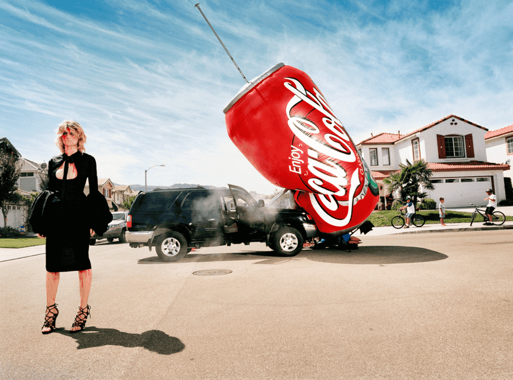 David LaChapelle, ‘I Buy a Big Car for Shopping’, 2002, Print, Pigment Print on Dibond, null, Numbered