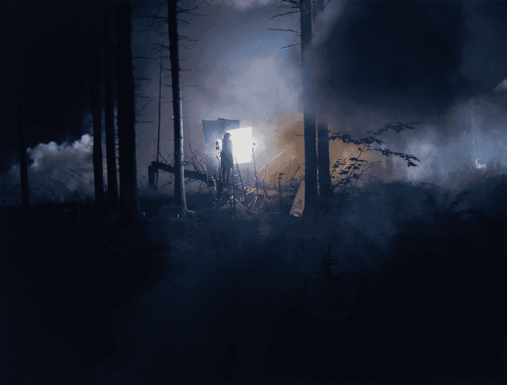 Gregory Crewdson, ‘Production Still (Man in the Woods #2)’, 2003, Print, Digital C-print, null, Numbered