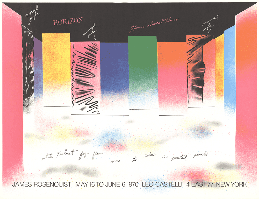James Rosenquist, ‘Horizon’, 1970, Print, Offset Lithograph, null, Numbered