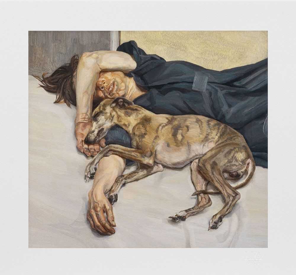 Lucian Freud, ‘Double Portrait’, 1986, Print, Archival pigment print on 310gsm Hahnemühle German Etching paper
, null,