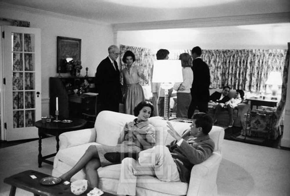 Mark Shaw, ‘Kennedys, Kennedy Party at Thier Home in Hyannis Port, 1961’, 1961, Print, Pigment print on Hahnemϋhle photo rag paper, null,