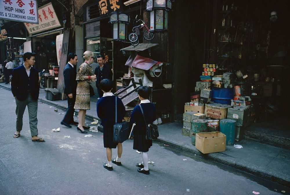 Mark Shaw, ‘Tiger Morse in Leopard Print, School Girls’, 1962, Print, Pigment print on Hahnemϋhle photo rag paper, null,