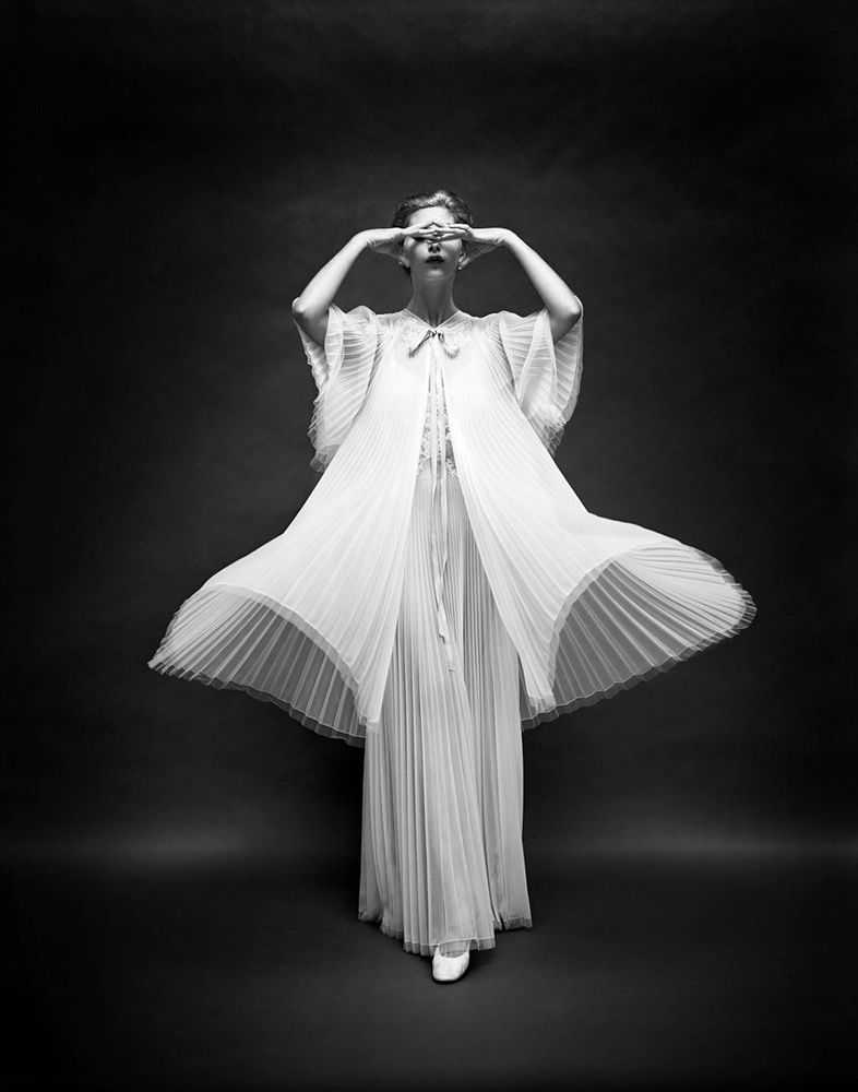 Mark Shaw, ‘Vanity Fair Butterfly Robe Front, Circa 1955’, 1955, Print, Pigment print on Hahnemϋhle photo rag paper, null,