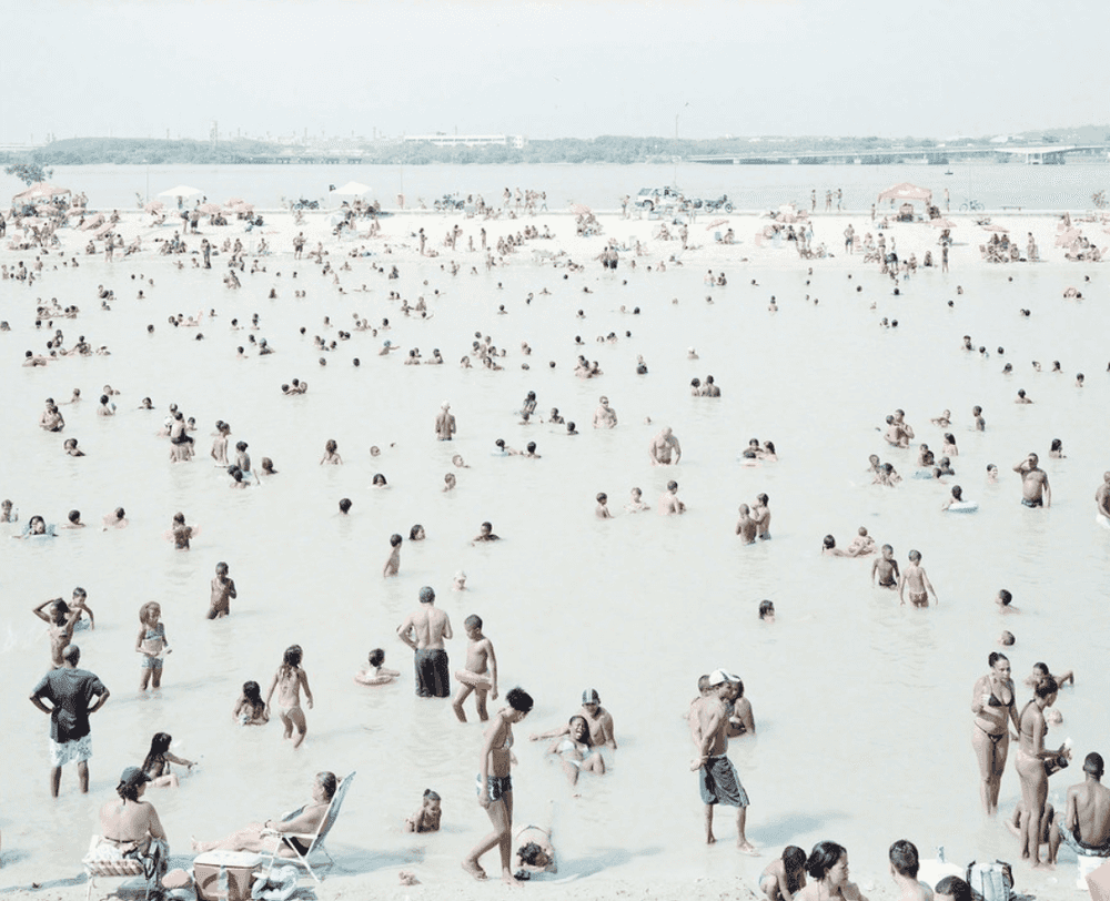 Massimo Vitali, ‘Piscinao de Ramos’, 2012, Print, Chromogenic print with Diasec mount, null, Numbered