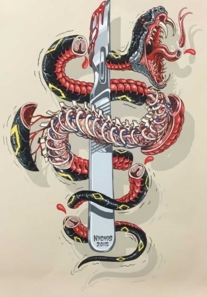 Nychos, ‘Slice For Living’, 2015, Print, Screen Print, Kolly Gallery,