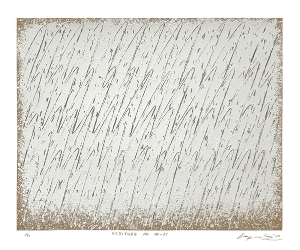 Park Seo-Bo, ‘Ecriture No.40-81’, 2020, Print, Silkscreen, ARTN Edition, Numbered