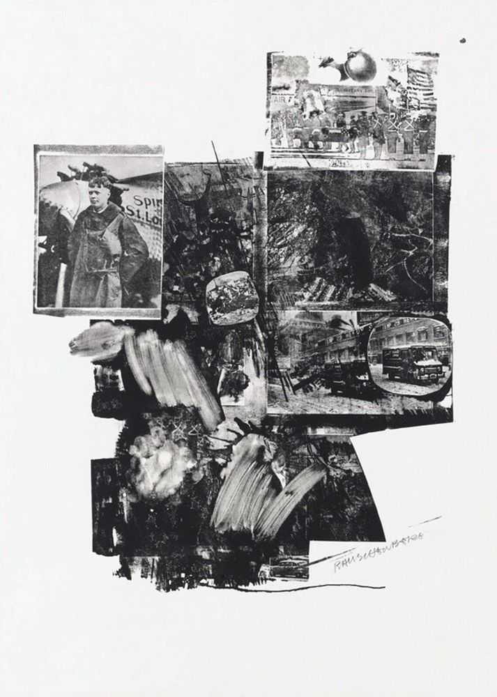 Robert Rauschenberg, ‘Booster and 7 Studies, Test Stone #2’, 1967, Print, Lithograph on Rives BFK paper, null, Numbered, Dated