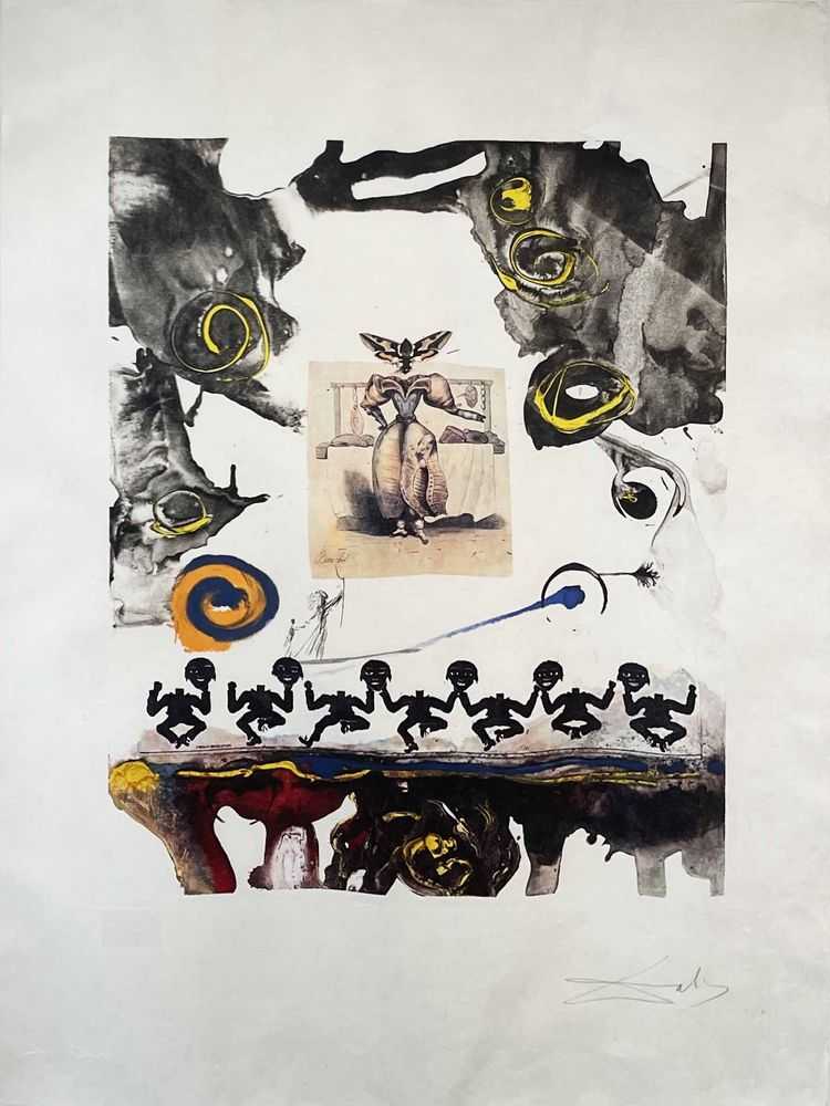 Salvador Dali, ‘Surrealist Gastronomy from Memories of Surrealism’, 1971, Print, Etching, null, Numbered