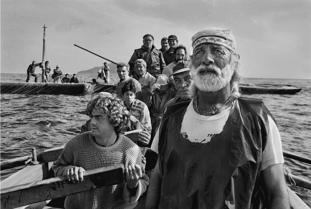Sebastiao Salgado, ‘Tuna Fishing, Trapani, Sicily, Italy’, 1991, Print, Platinum-Palladium Print, null, Dated