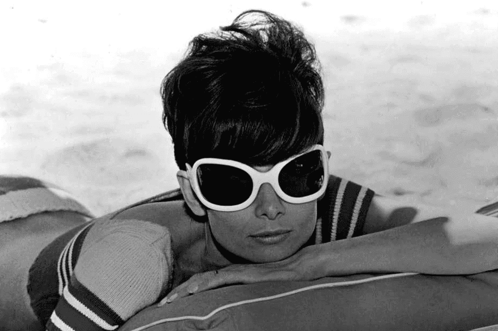 Terry O'Neill, ‘Audrey Hepburn Relaxing, St Tropez’, 1966, Print, C-print, null,