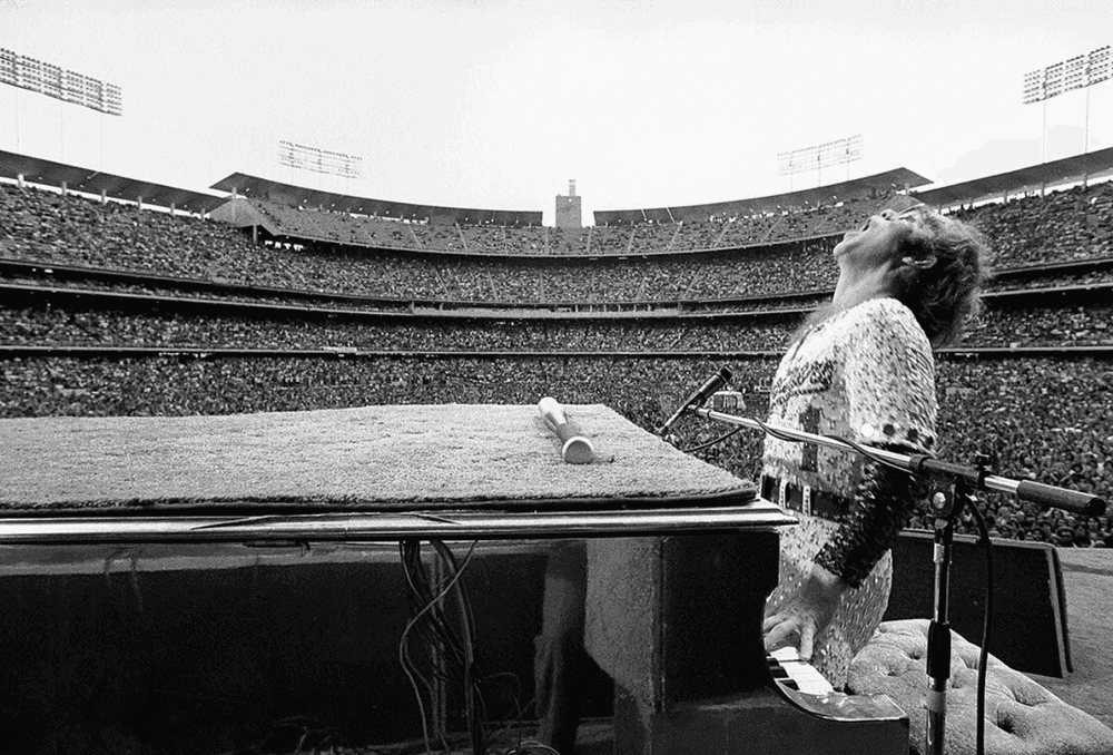 Terry O'Neill, ‘Elton John (EJ009)’, 1975, Print, Gelatin silver print, null,