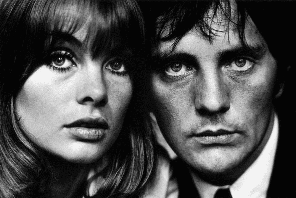 Terry O'Neill, ‘Jean Shrimpton & Terence Stamp Portrait — Co-Signed Edition Print’, 1965, Print, Gelatin Silver Print, null, Numbered