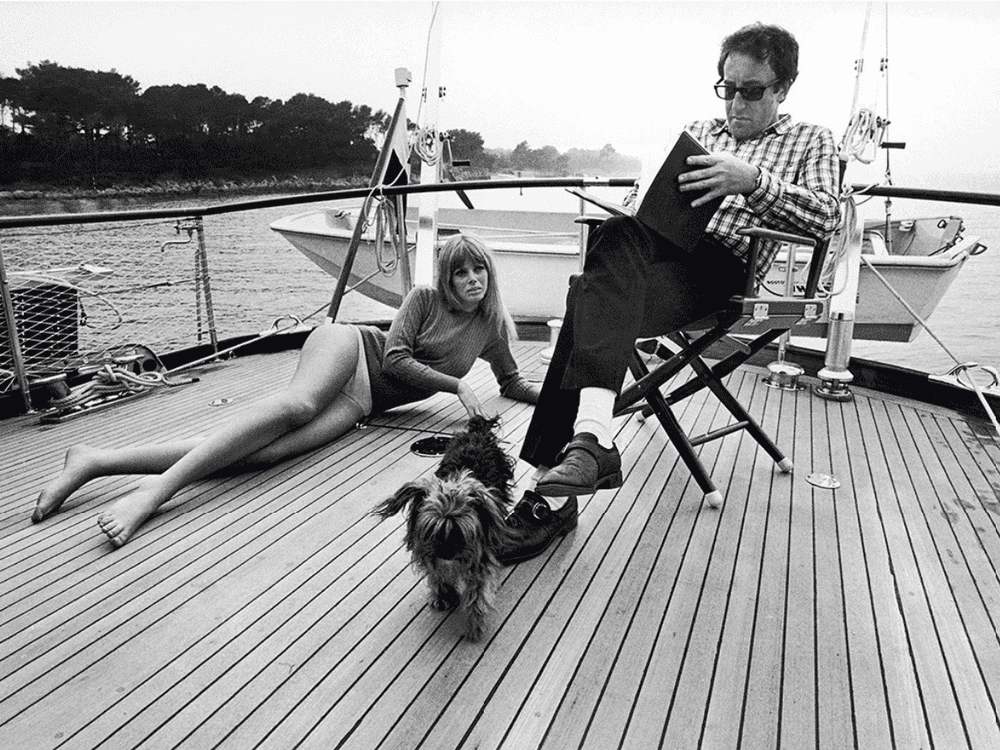 Terry O'Neill, ‘Peter Sellers & Britt Ekland Aboard his Yacht’, 1967, Print, Gelatin silver print, null,
