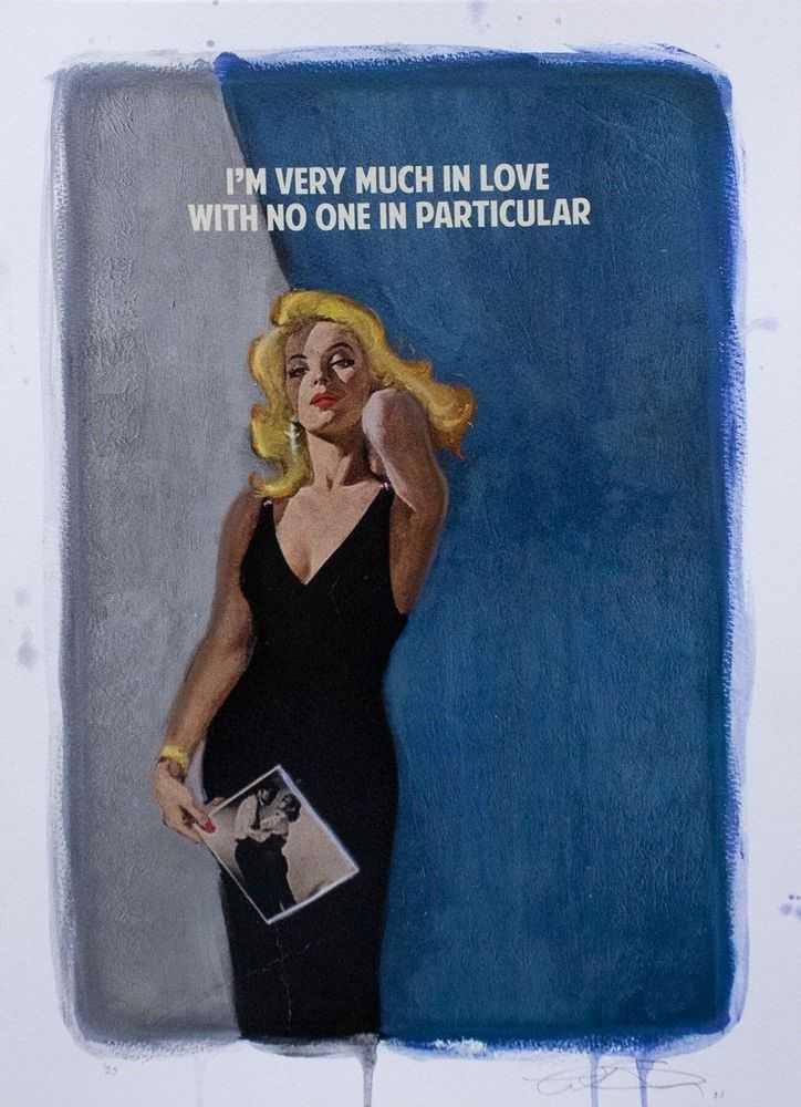 The Connor Brothers, ‘I'm Very Much in Love (Blue)’, 2022, Print, Hand Coloured Edition, null, Numbered