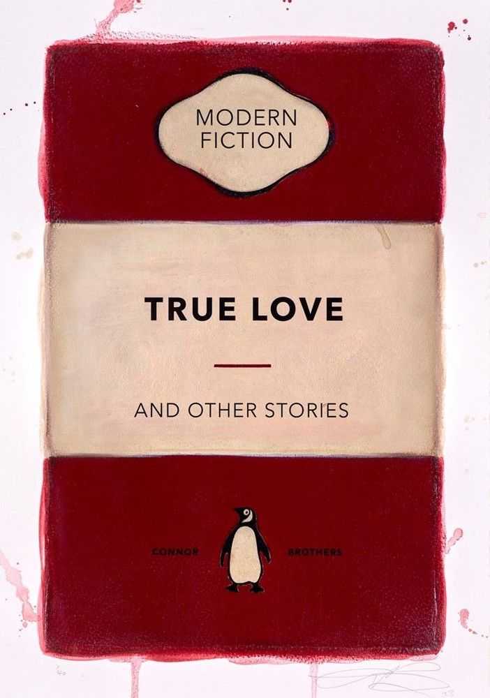 The Connor Brothers, ‘True Love ( Hand Coloured Print - Red)’, 2023, Print, Hand Embellished Limited Edition, null, Numbered