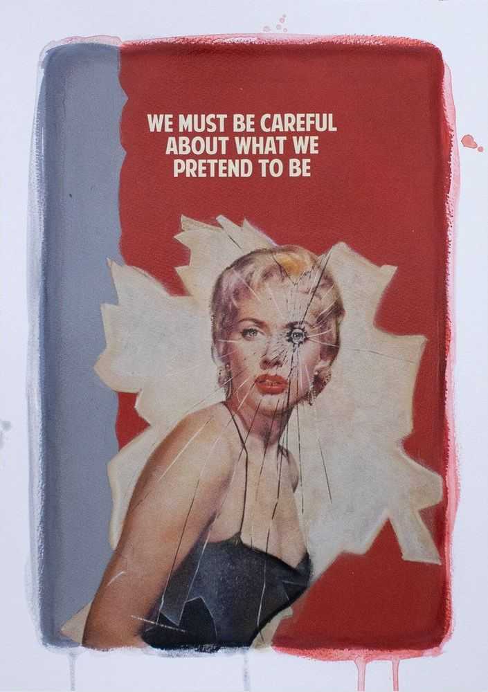 The Connor Brothers, ‘We Must Be Careful (Red)’, 2022, Print, Silkscreen Paper Edition, null,