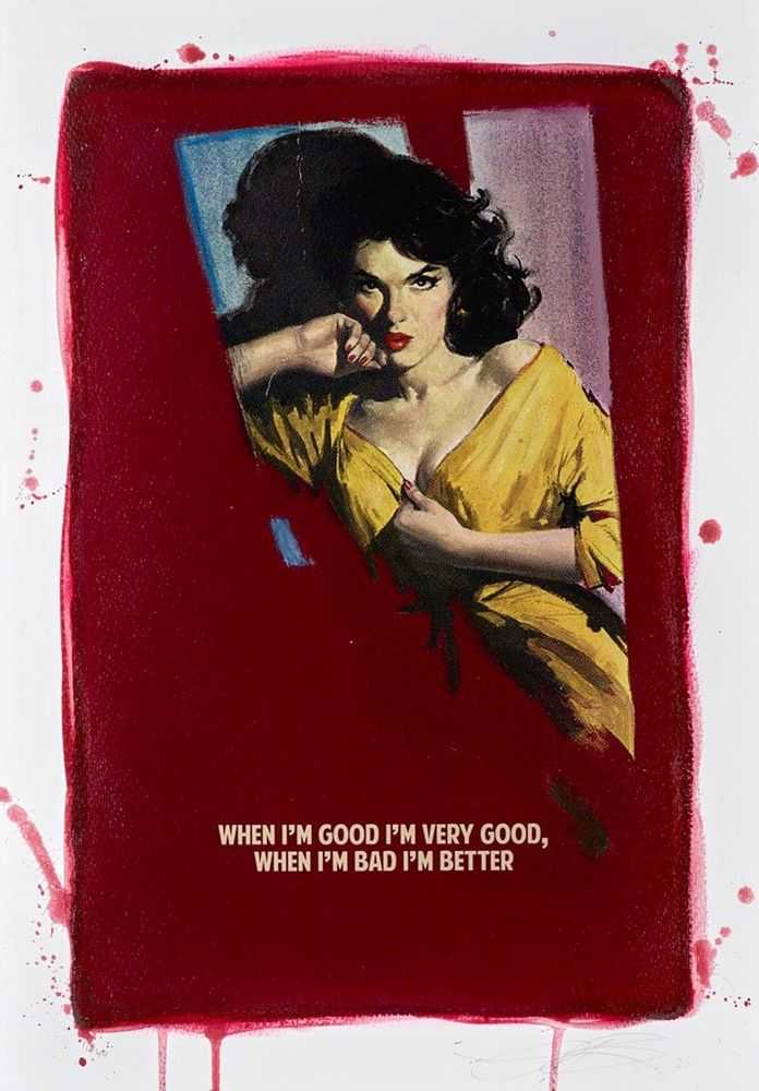 The Connor Brothers, ‘When I'm Good I'm Very Good’, 2024, Print, Hand Embellished Limited Edition, null, Numbered