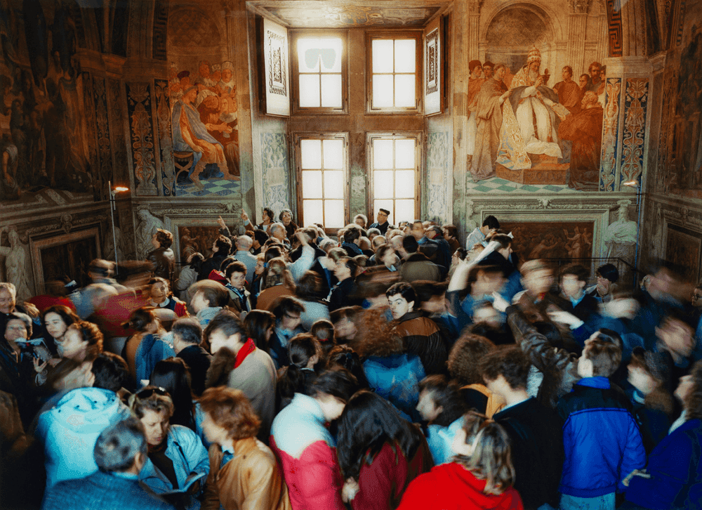 Thomas Struth, ‘Stranze di Raffaello II, Rome 1990’, 1992, Print, Chromogenic print, null,