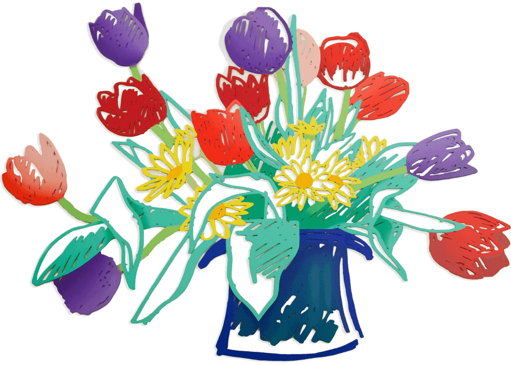 Tom Wesselmann, ‘Birthday Bouquet’, 1991, Sculpture, Alkyd on cut out steel, null,