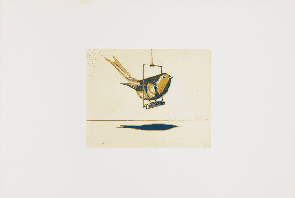 Wayne Thiebaud, ‘Bird’, 1979, Print, Etching and aquatint, null, Numbered