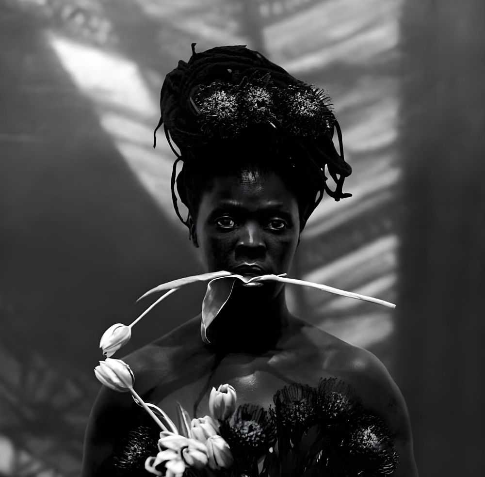 Zanele Muholi, ‘Somnyama Ngonyama’, 2019, Print, Hahnemuhle Photo Rag Baryta, null, Numbered