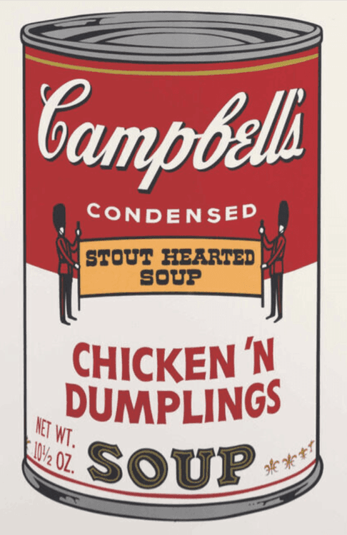 Campbell's Soup Cans II Chicken 'N Dumplings (FS II.58)