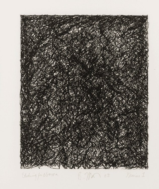 Etching for Obama