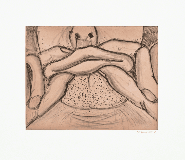 Soft Ground Etching - Coral